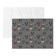 Load image into Gallery viewer, Boston Terrier Doodles Blanket for Dog-Pet Furniture-2