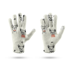 Load image into Gallery viewer, Boston Terrier Doodles Touch Screen Gloves-Accessories-Accessories, Dog Dad Gifts, Dog Mom Gifts, Gloves-8