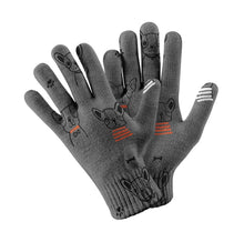 Load image into Gallery viewer, Boston Terrier Doodles Touch Screen Gloves-Accessories-Accessories, Dog Dad Gifts, Dog Mom Gifts, Gloves-Gray-4