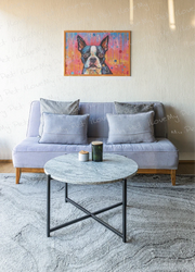 Boston Terrier Dreamscape Wall Art Poster-Art-Boston Terrier, Dog Art, Home Decor, Poster-4