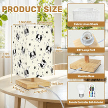 Load image into Gallery viewer, Boston Terrier Face Desktop Table Lamp-Desk Lamps-Boston Terrier,Christmas,Dog Dad Gifts,Dog Mom Gifts,Home Decor,Lamp-3