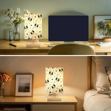 Load image into Gallery viewer, Boston Terrier Face Desktop Table Lamp-Desk Lamps-Boston Terrier,Christmas,Dog Dad Gifts,Dog Mom Gifts,Home Decor,Lamp-6