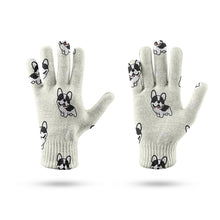 Load image into Gallery viewer, Boston Terrier Fun Touch Screen Gloves-Accessories-Accessories, Boston Terrier, Dog Dad Gifts, Dog Mom Gifts, Gloves-9