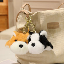 Load image into Gallery viewer, Boston Terrier Keychain - Plush Pocket Pup-7