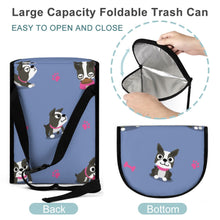 Load image into Gallery viewer, Boston Terrier Love Multipurpose Car Storage Bag-6