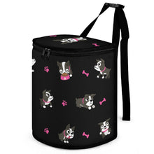 Load image into Gallery viewer, Boston Terrier Love Multipurpose Car Storage Bag-ONE SIZE-Black-17