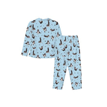 Load image into Gallery viewer, Boston Terrier Pajamas for Women - XL Available - Boston Terriers Doing Yoga-Pajamas-Apparel,Dog Mom Gifts,English Bulldog,Pajamas-10