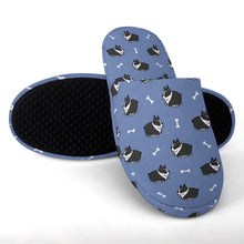 Load image into Gallery viewer, Boston Terrier Slippers for Women - Adorable Boston Terrier Love - Flannel-Accessories,Boston Terrier,Dog Mom Gifts,Slippers-15
