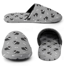 Load image into Gallery viewer, Boston Terrier Slippers for Women - Adorable Boston Terrier Love - Flannel-Accessories,Boston Terrier,Dog Mom Gifts,Slippers-8