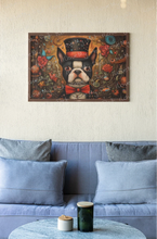 Load image into Gallery viewer, Boston Terrier&#39;s Cabinet of Curiosities Wall Art Poster-Art-Boston Terrier, Dog Art, Home Decor, Poster-3