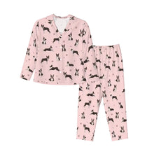 Load image into Gallery viewer, Boston Terriers Pajamas for Women - XL Available - Playful Boston Terriers-Pajamas-Apparel,Boston Terrier,Dog Mom Gifts,Pajamas-9