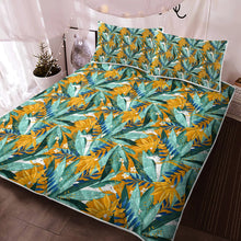 Load image into Gallery viewer, Botanical Elegance Whippet Greyhounds Quilted Blanket or Bedding Set-Bedding-Bedding, Blankets, Greyhound, Home Decor, Whippet-Deep Mustard-Only Quilt-Twin-5