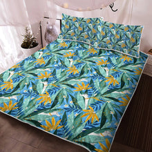 Load image into Gallery viewer, Botanical Elegance Whippet Greyhounds Quilted Blanket or Bedding Set-Bedding-Bedding, Blankets, Greyhound, Home Decor, Whippet-Sky Blue-Only Quilt-Twin-4