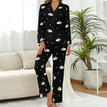 Load image into Gallery viewer, Bounding Bull Terrier Joy Pajamas Set for Women-33