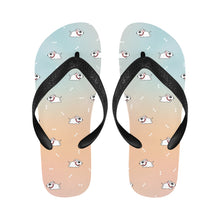 Load image into Gallery viewer, Bounding Bull Terrier Joy Unisex Slippers - 7 Gradients-12