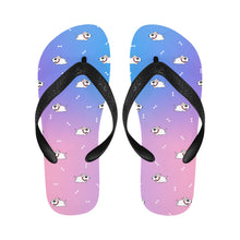 Load image into Gallery viewer, Bounding Bull Terrier Joy Unisex Slippers - 7 Gradients-4
