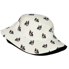 Load image into Gallery viewer, Bow Tie Boston Terrier Love Bucket Hat-Hats &amp; Caps-Accessories,Boston Terrier,Dog Dad Gifts,Dog Mom Gifts,Hats-10