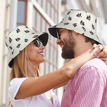 Load image into Gallery viewer, Bow Tie Boston Terrier Love Bucket Hat-Hats &amp; Caps-Accessories,Boston Terrier,Dog Dad Gifts,Dog Mom Gifts,Hats-16