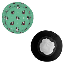 Load image into Gallery viewer, Bow Tie Boston Terrier Love Bucket Hat-Hats &amp; Caps-Accessories,Boston Terrier,Dog Dad Gifts,Dog Mom Gifts,Hats-28
