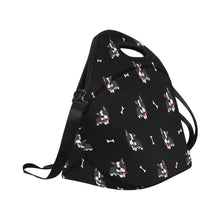 Load image into Gallery viewer, Bow Tie Boston Terrier Love Neoprene Lunch Bag-14