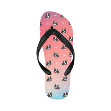 Load image into Gallery viewer, Bow Tie Boston Terrier Love Unisex Slippers - 9 Colors-Footwear-Accessories,Boston Terrier,Dog Dad Gifts,Dog Mom Gifts,Slippers-22