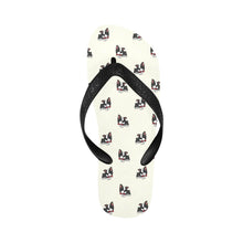 Load image into Gallery viewer, Bow Tie Boston Terrier Love Unisex Slippers - 9 Colors-Footwear-Accessories,Boston Terrier,Dog Dad Gifts,Dog Mom Gifts,Slippers-26