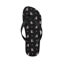 Load image into Gallery viewer, Bow Tie Boston Terrier Love Unisex Slippers - 9 Colors-Footwear-Accessories,Boston Terrier,Dog Dad Gifts,Dog Mom Gifts,Slippers-28