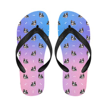 Load image into Gallery viewer, Bow Tie Boston Terrier Love Unisex Slippers - 9 Colors-Footwear-Accessories,Boston Terrier,Dog Dad Gifts,Dog Mom Gifts,Slippers-3