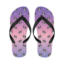 Load image into Gallery viewer, Bow Tie Boston Terrier Love Unisex Slippers - 9 Colors-Footwear-Accessories,Boston Terrier,Dog Dad Gifts,Dog Mom Gifts,Slippers-4