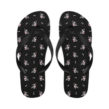 Load image into Gallery viewer, Bow Tie Boston Terrier Love Unisex Slippers - 9 Colors-Footwear-Accessories,Boston Terrier,Dog Dad Gifts,Dog Mom Gifts,Slippers-9