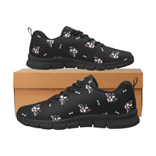 Load image into Gallery viewer, Bow Tie Boston Terrier Love Women&#39;s Breathable Sneakers-53