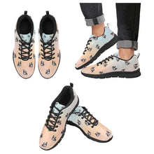 Load image into Gallery viewer, Bow Tie Boston Terrier Love Women's Breathable Sneakers-Footwear-Boston Terrier,Dog Mom Gifts,Shoes-CornflowerBlue9-US13-18