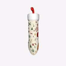 Load image into Gallery viewer, Boxer Christmas Stocking - Cozy Festive Wishes - Personalize with Photo and Name-Christmas Ornament-Christmas,Christmas Stocking,Personalize Artwork-7