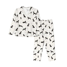 Load image into Gallery viewer, Boxer Dog Pajamas for Women - XL Available - Yes I Love Black Boxer-Pajamas-Apparel,Boxer,Dog Mom Gifts,Pajamas-11