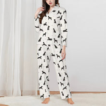 Load image into Gallery viewer, Boxer Dog Pajamas for Women - XL Available - Yes I Love Black Boxer-Pajamas-Apparel,Boxer,Dog Mom Gifts,Pajamas-White-XS-3