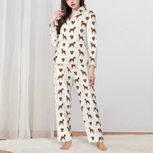 Load image into Gallery viewer, Boxer Pajamas for Women - XL Available - Yes I Love Boxer-Pajamas-Apparel,Dog Mom Gifts,Pajamas,Scottish Terrier-3