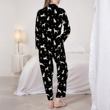 Load image into Gallery viewer, Boxer Pajamas for Women - XL Available - Yes I Love White Boxers-Pajamas-Apparel,Boxer,Dog Mom Gifts,Pajamas-5