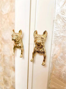 Brass German Shepherd Drawer Pulls or Cabinet Handle Knobs-Home Decor-Dog Dad Gifts, Dog Mom Gifts, German Shepherd, Home Decor-07-18