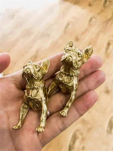 Brass German Shepherd Drawer Pulls or Cabinet Handle Knobs-Home Decor-Dog Dad Gifts, Dog Mom Gifts, German Shepherd, Home Decor-07-6