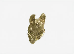 Brass German Shepherd Drawer Pulls or Cabinet Handle Knobs-Home Decor-Dog Dad Gifts, Dog Mom Gifts, German Shepherd, Home Decor-07-1