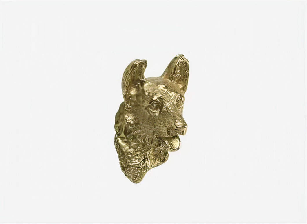 Brass German Shepherd Drawer Pulls or Cabinet Handle Knobs-Home Decor-Dog Dad Gifts, Dog Mom Gifts, German Shepherd, Home Decor-07-1