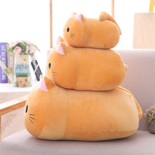 Load image into Gallery viewer, Bread Loaf Black Cat Plush Toy Pillows-9