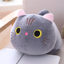 Load image into Gallery viewer, Bread Loaf Grey Cat Plush Toy Pillows-Cats-Cat Memorial Gifts,Grey Cat,Stuffed Animal-2