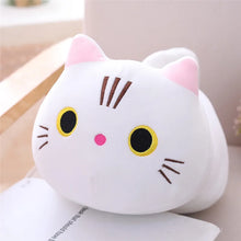 Load image into Gallery viewer, Bread Loaf White Cat Plush Toy Pillows-WHITE-25cm-1