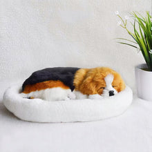 Load image into Gallery viewer, Breathing Beagle Stuffed Animal with Faux Fur-Stuffed Animals-Beagle, Car Accessories, Home Decor, Stuffed Animal-1
