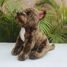 Load image into Gallery viewer, Brindle Pit Bull Love Stuffed Animal Plush Toy-Stuffed Animals-Home Decor, Pit Bull, Stuffed Animal-1