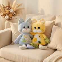 Load image into Gallery viewer, British Blue Shorthair Cat Plush Toy - Precious Patchwork Kitty-8