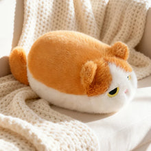 Load image into Gallery viewer, Brown Cat Plush Toy - Grumpy Fat Cat Loaf - Tiny to Medium Sizes-7