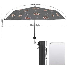 Load image into Gallery viewer, Brown Husky Love Umbrella-Daily Accessories-15