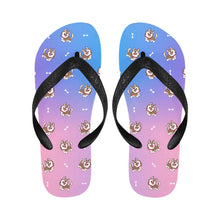 Load image into Gallery viewer, Husky Brown Unisex Slippers - 7 Gradients-4